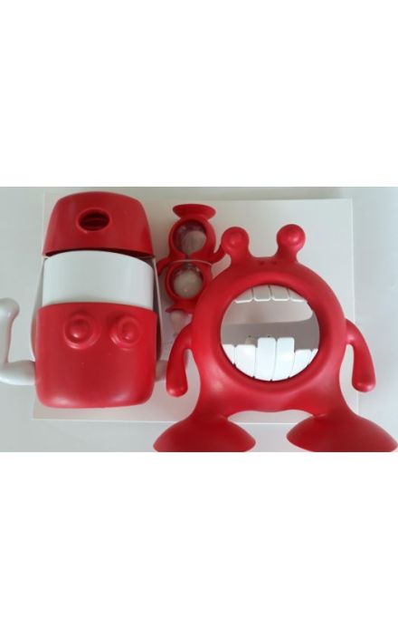 Setul de baie Eyefamily Rosu Rosu