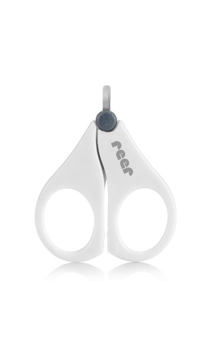 Forfecuta unghii bebelusi, varf bont, otel inoxidabil, fara ftalati, Reer BabyCare 81060 