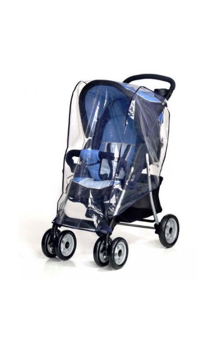 Pelerina universala de ploaie pentru carucior Reer 72049 Transparent