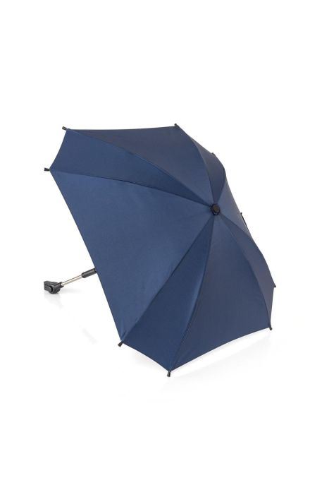 Umbreluta de soare ajustabila cu protectie solara UV 50+, pentru carucior bebelusi, albastra, Reer ShineSafe Blue 84163 Bleumarin