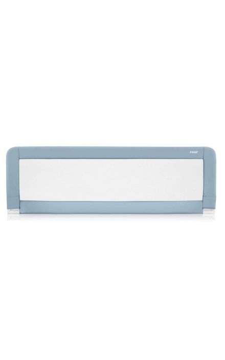 Bariera protectie anticadere pat copii, lungime 150 cm, albastru-gri, Reer Sleep'n Keep XL 45111 