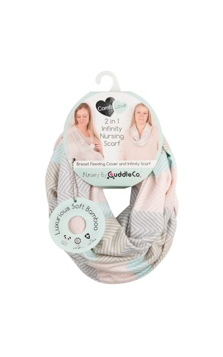 Esarfa pentru alaptare din bambus Comfi Love Herringbone 844760 Multicolor