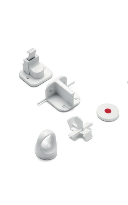 Incuietoare magnetica pentru sertare si usi de dulapuri Reer 51030 Alb