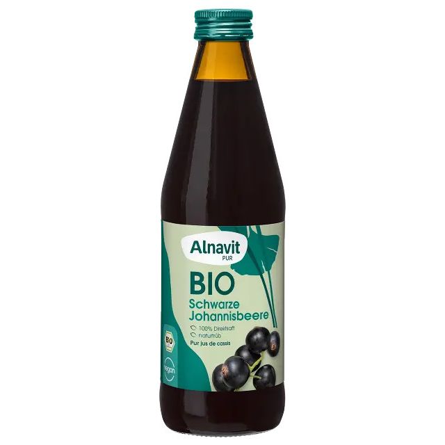 Suc de coacaze negre bio 330ml Alnavit 1108