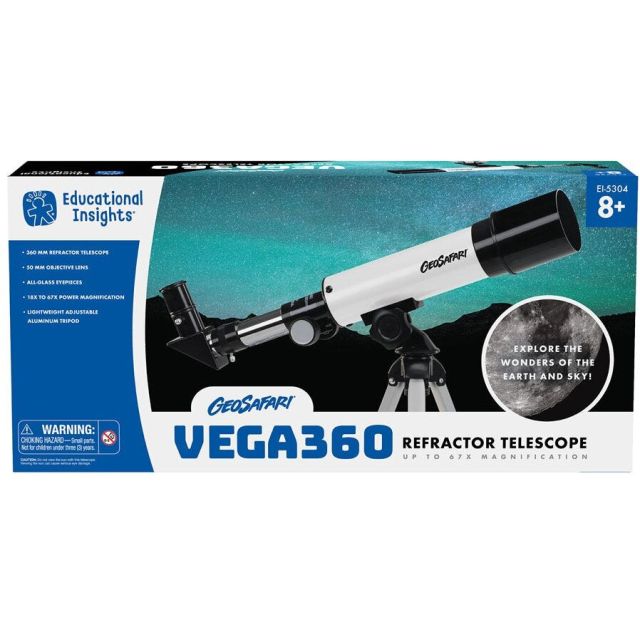 Telescop GeoSafari Vega 360 Alb / Negru