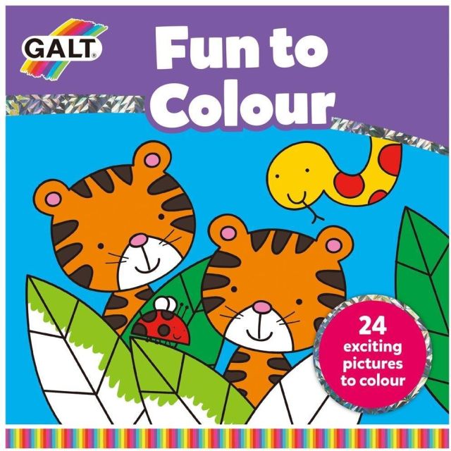 Carte de colorat  Fun to Colour Multicolor