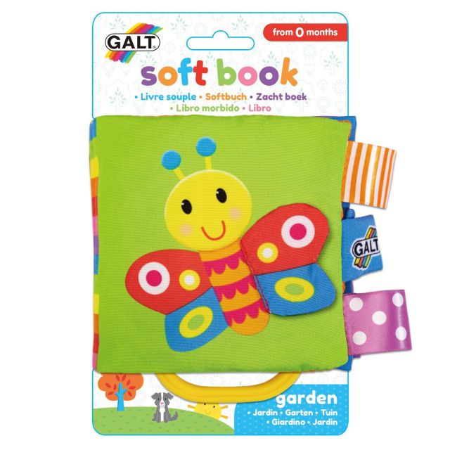 Soft Book: Carticica moale Garden Multicolor