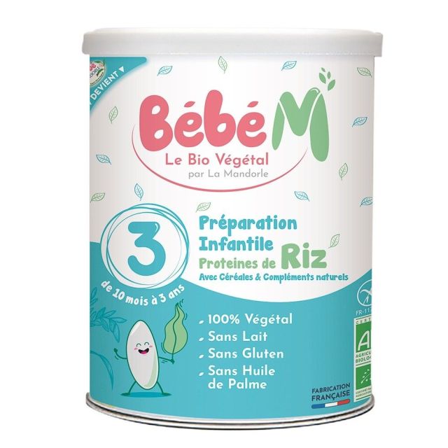 Formula 3 cereale cu proteine vegetale bio pentru bebelusi incepand de la 10 luni 800g 